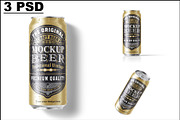 Beer Bottle Mockup, a Product Mockup by GraphicsPixel (Thumbnail 1 of 4)