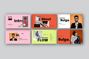 Bulga Creative Minimal Google Slides