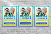 Dental Healthcare Flyer Set, a Flyer Template by Aiyari Graphic (Thumbnail 3 of 3)