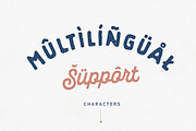 Americus Script & Sans, a Script Font by Andrey Sharonov (Thumbnail 10 of 10)