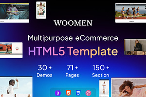 WooMen — eCommerce HTML Template, a HTML Template by CreativeLayerss