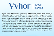 Vyhor font family, a Sans Serif Font by vlad.berla (Thumbnail 6 of 8)
