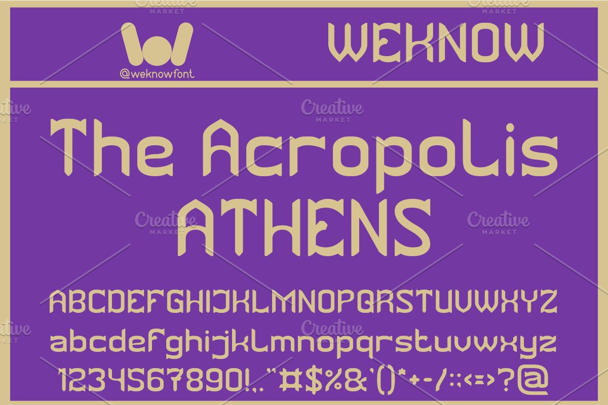Ancient Remnant font, a Font by weknow (Photo 2 of 8)