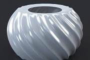 White/Black vases collection, a Furniture 3D Model by RC graphics (Thumbnail 16 of 24)
