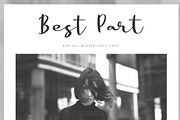 Best Part - Beauty Casual Font, a Script Font by Ian Irwanwismoyo (Thumbnail 1 of 7)