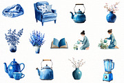 Spring Home Moments Clipart, an Illustration by Designworld (Thumbnail 4 of 5)