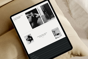 PENELOPE: Squarespace 7.1 Template