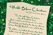 Sentimental Feeling - Christmas Font, a Script Font by Wingsart Studio (Thumbnail 9 of 11)