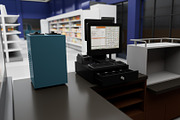 City Supermarket Building Interior, an Architecture 3D Model by multimedia4ds (Thumbnail 11 of 24)