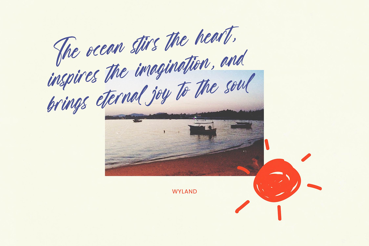 Sutter Youth Modern Brush Font, a Script Font by stylishtype.co (Photo 9 of 20)