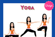 Yoga Teacher Portrait Creator, a Person Illustration by Lauren Lesley Studio (Thumbnail 40 of 43)