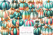 Brush Stroke Pumpkin Clipart Bundle, an Illustration by SinaCreation (Thumbnail 1 of 7)