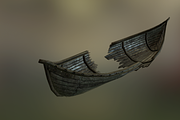 Old Wooden Boat, a Cars & Vehicle 3D Model by Game-Ready Studio (Thumbnail 5 of 5)