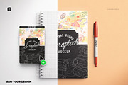 Kraft Scrapbook Mockup, a Product Mockup by Custom Scene (Thumbnail 6 of 8)
