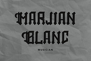 EnclosureBlack - Blackletter Font, a Blackletter Font by AQR Studio (Thumbnail 3 of 9)