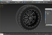 OFF ROAD WHEEL AND TIRE 7, a Cars & Vehicle 3D Model by NNAVAS 3D (Thumbnail 8 of 9)