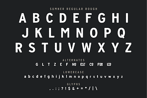 Sumner Typeface