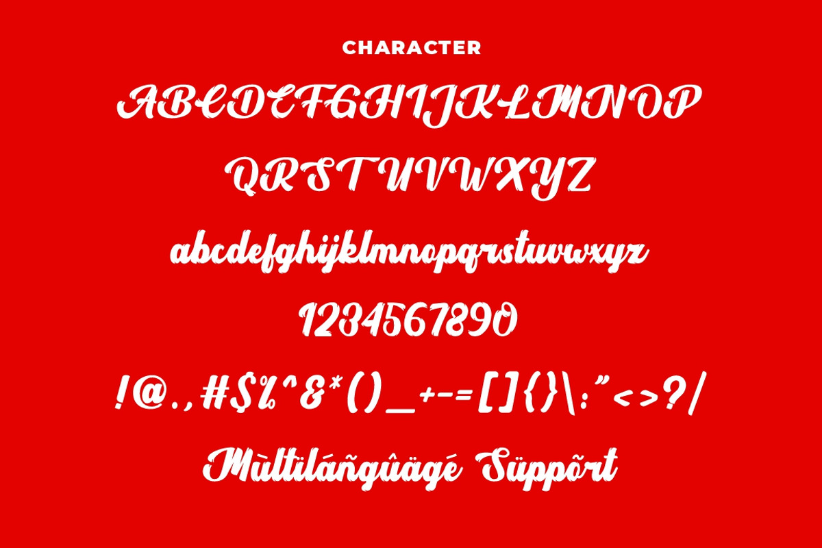 Headbrush - Display Script Font, a Script Font by PutraCetol Studio (Photo 9 of 9)