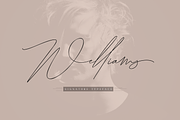 Welliams//Handwritting, a Script Font by GRAPHICPRESS (Thumbnail 1 of 8)
