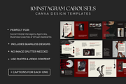 Carousels for Social Media Managers, a Social Media Template by Meraki Templates (Thumbnail 2 of 10)