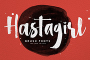 Hastagirl Chic brush watercolor font, a Font by Konstantine Studio (Thumbnail 1 of 9)
