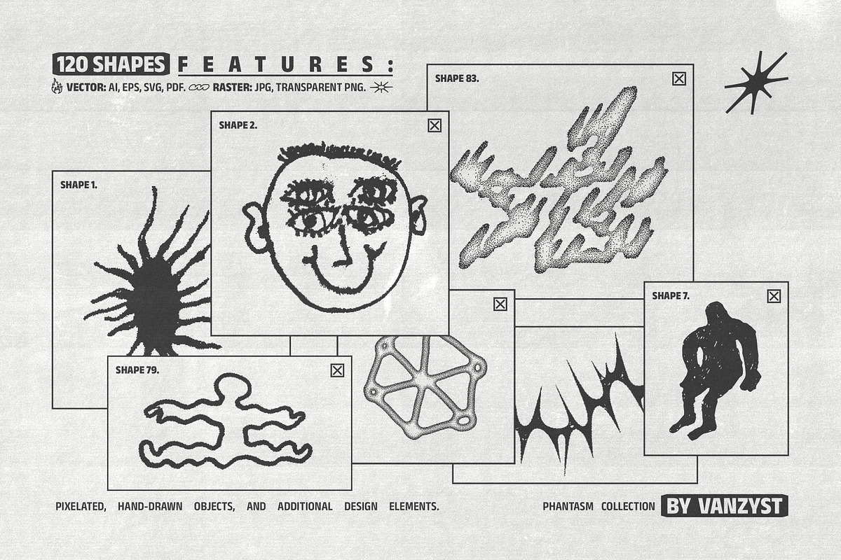 120 Phantasm Graphic Pack, a Graphic by Vanzyst (Photo 5 of 12)