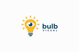Bulb Visual Logo template, a Branding & Logo Template by yopie