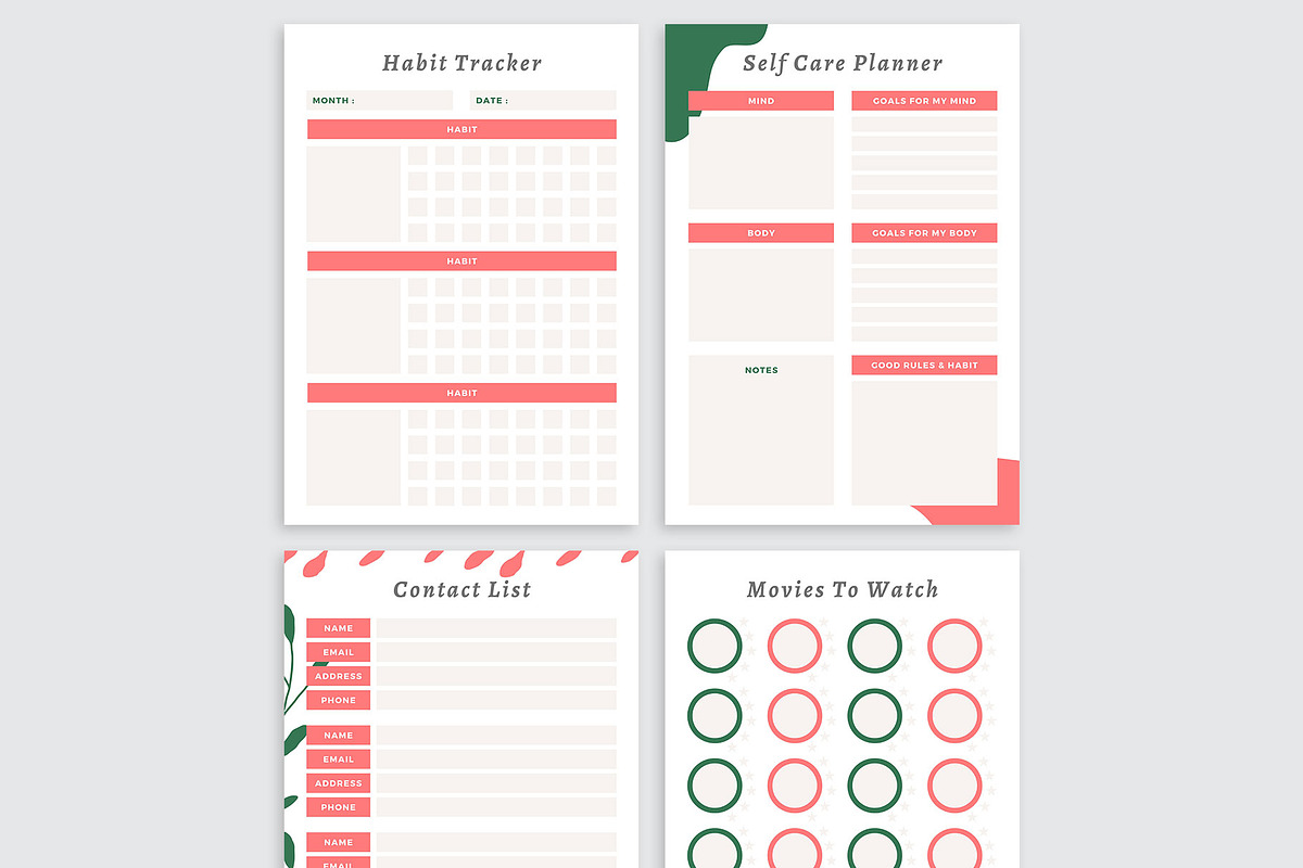 Ultimate Canva Planner, a Stationery Template by MNT-Creator (Photo 10 of 11)