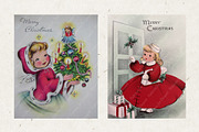 Retro Christmas Cards II, a Seasonal Illustration by Patterns for Dessert (Thumbnail 5 of 5)