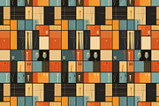 Bar abstraction pattern, a Pattern Graphic by AlexandraTret (Thumbnail 2 of 3)