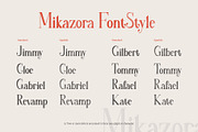 mikazora || Beautiful Display Font, a Script Font by Analogous (Thumbnail 8 of 13)