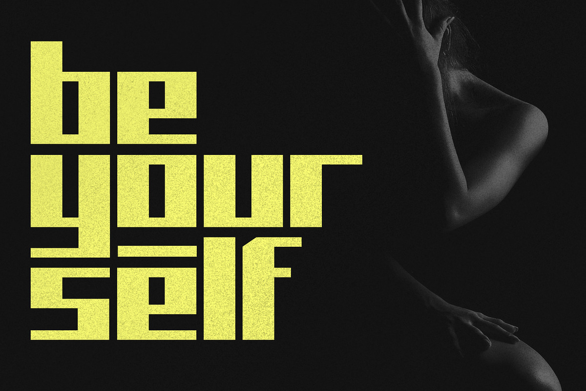 Dech Bold Display Font street, a Sans Serif Font by lekseo studio (Photo 6 of 8)