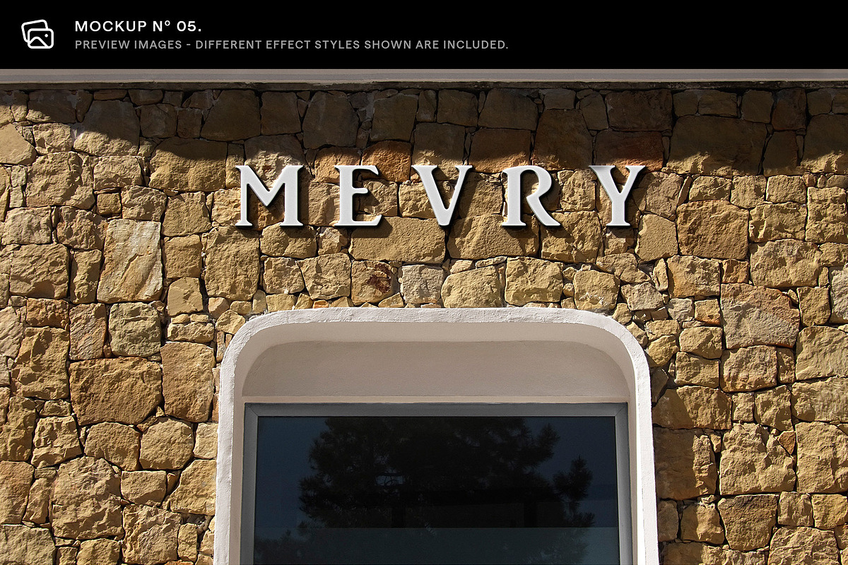 30 Signs & Facade Logo Mockups - V4, an Advertising Mockup by Asylab (Photo 12 of 38)