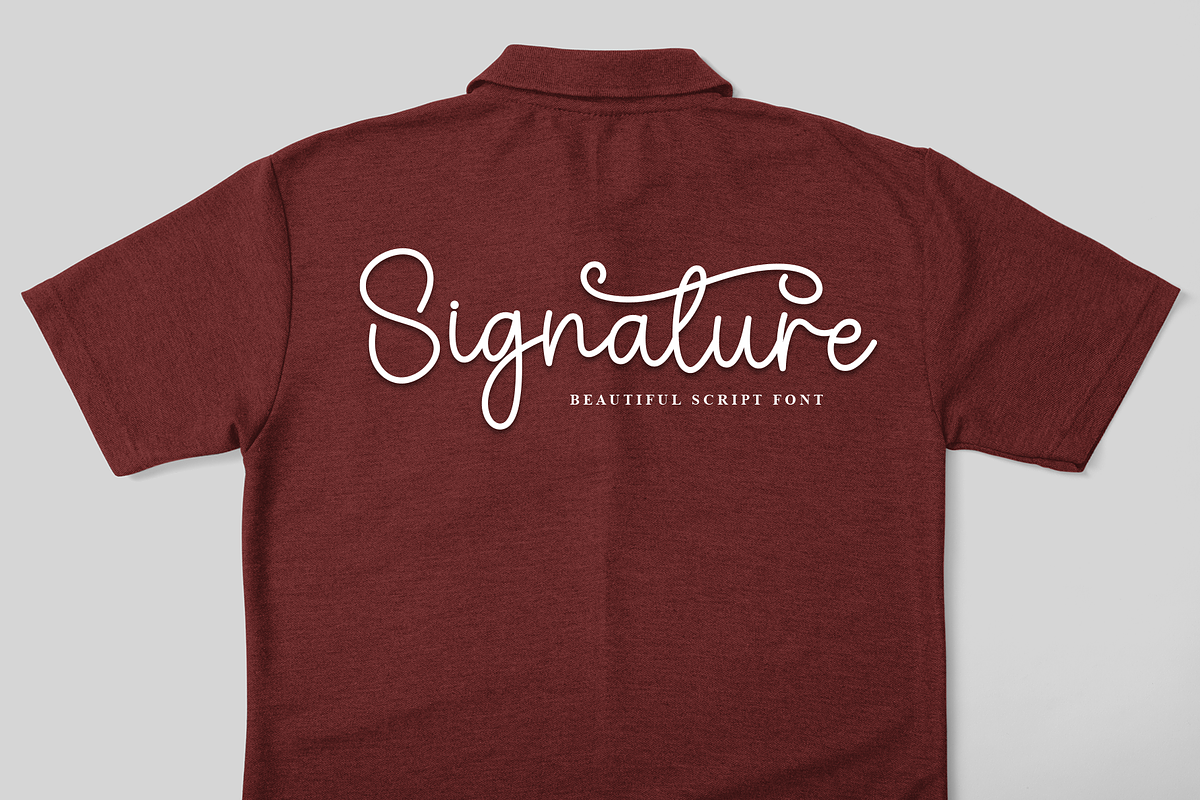Nautica | Script Font, a Handwritten Font by Scratchones (Photo 5 of 9)