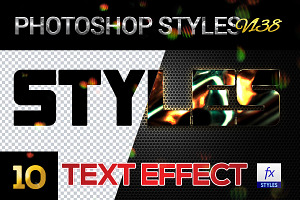 10 Creative Photoshop Styles V138