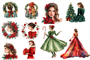 Coquette Christmas Clipart, an Icon by Designworld (Thumbnail 4 of 5)