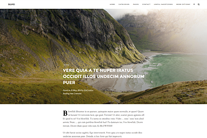 Silvio- Travel WordPress Theme