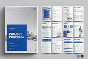 Project Proposal Template, a Brochure Template by E-Type (Thumbnail 1 of 7)