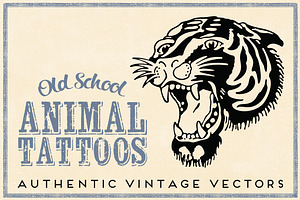 Old School Animal Tattoos