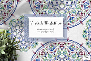 Turkish Medallion Patterns & Motifs