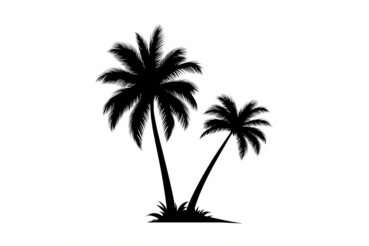 Tropical Palm Tree Silhouette Bundle, an Illustration by Amazin_art (Photo 20 of 21)