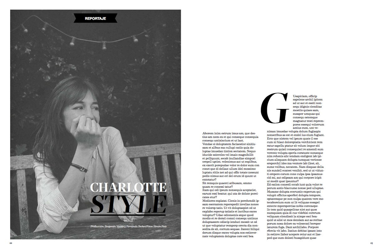 Fashion magazine template, a Magazine Template by Cristian Villegas Studio (Photo 19 of 20)