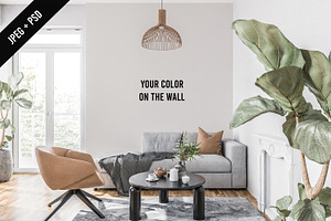 Living Room - Interior Mockup Bundle