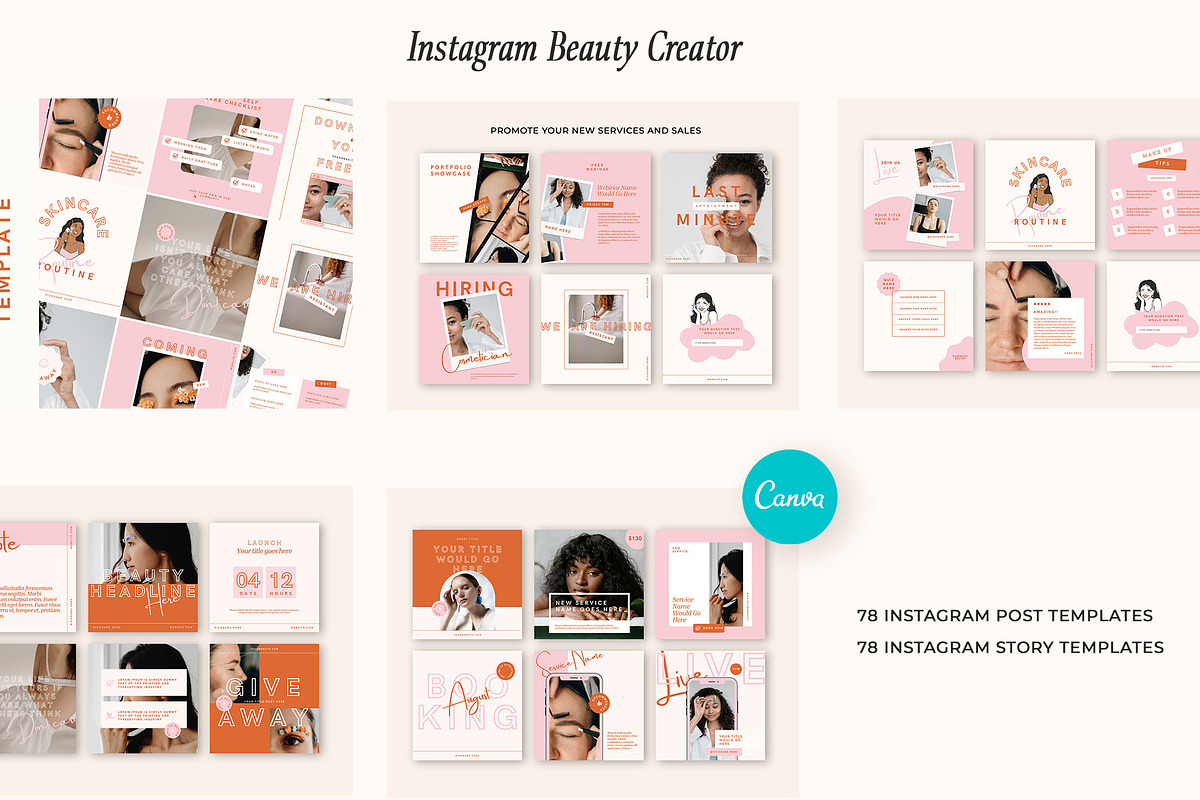 Beauty Bundle Instagram, a Social Media Template by Kseniia_Design (Photo 6 of 7)