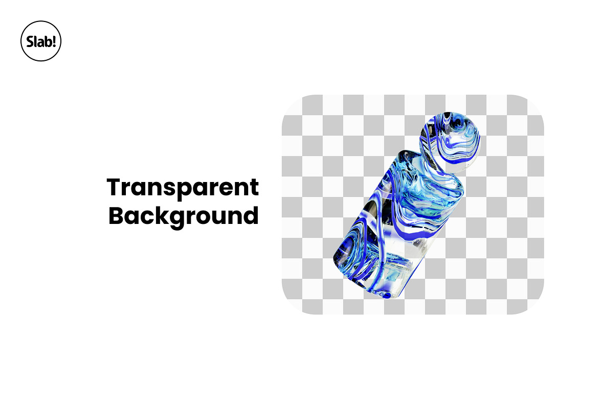 Abstract Glass Shapes 3D Icon Set, an Object 3D Model by SLAB! Design (Photo 3 of 4)