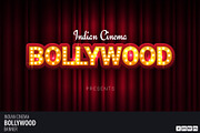 Bollywood Banner for Indian Cinema, a Work Illustration by Leo Edition (Thumbnail 1 of 2)