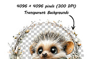 Whimsical Baby Animals Watercolor, an Illustration by one-touch (Thumbnail 5 of 23)