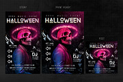 Halloween Flyer Template, a Flyer Template by Basez Flyers (Thumbnail 3 of 6)