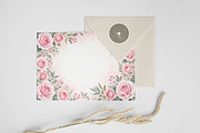 Watercolor Flowers Border Background, a Background Graphic by Forhadx5 (Thumbnail 8 of 16)