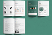 Creative Company Profile Layout, a Brochure Template by MightyDesign (Thumbnail 3 of 6)
